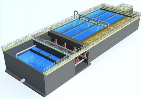 Deep bed denitrification filter technology