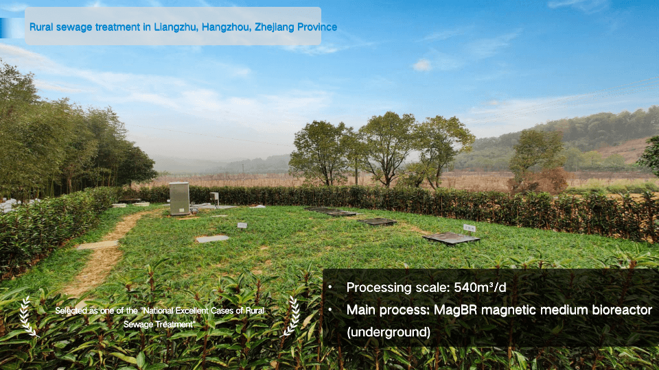 Rural Sewage Treatment, Liangshan, Hangzhou, Zhejiang Province